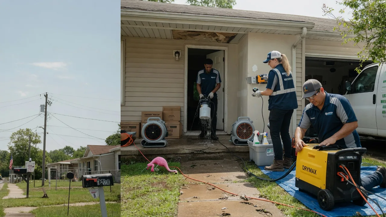 Storm Damage Water Removal in Thompsons Station, TN near me
